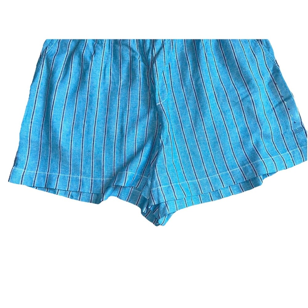 Women's Gap Factory Set of 2 4" Mid Rise Pull-On Linen-Blend Shorts Size L - Picture 9 of 10
